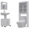 Mueble Lavamanos + Mueble Botiquín+Mueble Optimizador TuHome