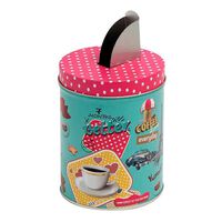 Lata Decorativa Metal Vgo 14 x 11 cm Diseño 2