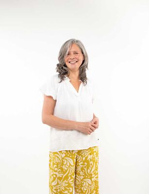 Imagen 1 del producto Blusa Manga Corta Mujer Portman Club Crudo