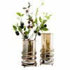 Set 2 Floreros Decorativos Ankara Freya Dorado