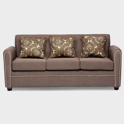 Imagen 2 del producto Juego de Living Almore Alemania Sofá 3 Cuerpos + Dos Sillones 1 Cuerpo Café