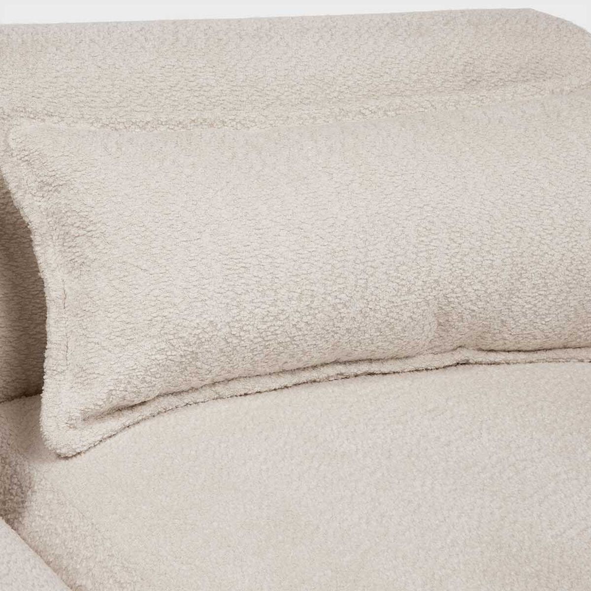Sofá Mons Cala 2 Cuerpos Boucle Beige