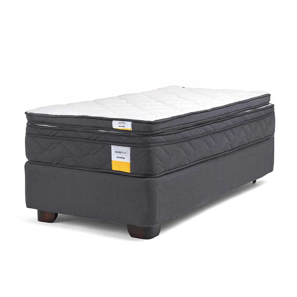 Cama Americana Drimkip 1,5 Plazas Eurotop + Topper