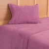 Juego de Sábanas Mashini 1,5 Plazas Liso Violeta