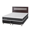 Box Spring CIC Base Dividida 2 Plazas New Ortopedic + Respaldo New munich