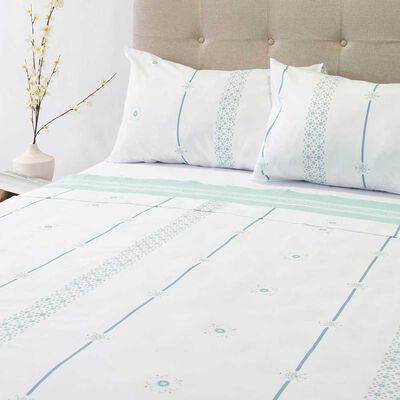 Juego de Sábanas Doral 144 Hilos King Premium Petals