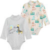 Pack 2 Unidades Bodys Beatles de Algodón Bebo Chess Baby