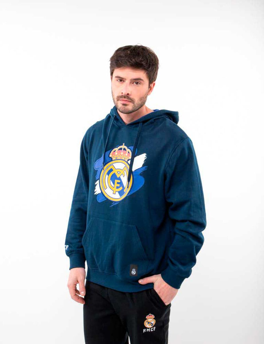 Poler&oacute;n Con Gorro de Algod&oacute;n Hombre Rmadrid