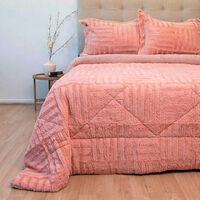 Cubrecama Doral Super King Rosa Senses