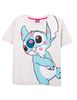 Polera de Algodón Manga Corta Niña Stitch