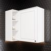 Mueble de Cocina Aereo Home Mobili Tulum 1 Puerta Blanco