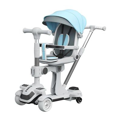 Imagen 1 del producto Triciclo Scooter 2 en 1 LuBabycas Azul LuBabycas