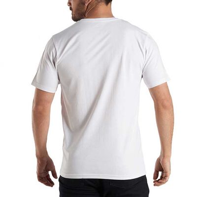 Imagen 2 del producto Pack 2 Camisetas Algodón Manga Corta Cuello Redondo Hombre Top Blanco