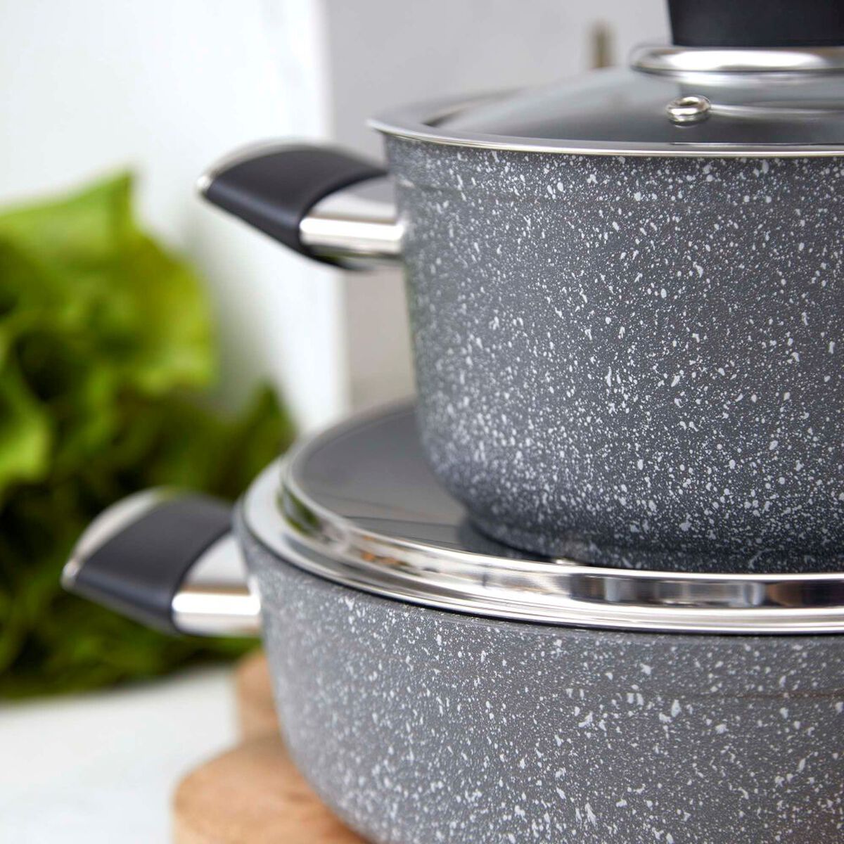 Bater&iacute;a de Cocina Korkmaz  Palma 7 Piezas
