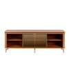 Rack TV Decocasa Lincoln Float hasta 75" Canela
