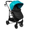 Coche Travel System Isofix Oregon Turquesa Bebeglo