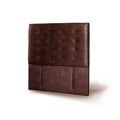 Imagen 2 del producto Respaldo Latam Home 1,5 Plazas Napoles Cuero Café Moro