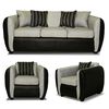 Juego de Living Elegant Detail Oklahoma Sofá 3 Cuerpos + Dos Sillones 1 Cuerpo Gris Plata Juego de Living Elegant Detail Oklahoma Sofá 3 Cuerpos + Dos Sillones 1 Cuerpo Gris Plata