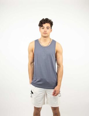 Imagen 1 del producto Polera Musculosa Hombre Icono Azul, Blanco, Celeste, Negro, Verde