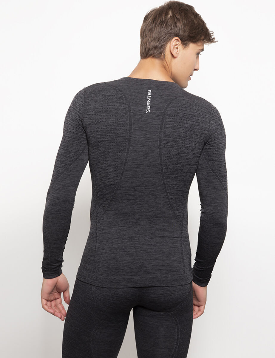 Camiseta Manga Larga Deportiva Seamless Hombre Palmers