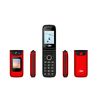 Teléfono Plegable Introtech KXSP-4G-RED Rojo