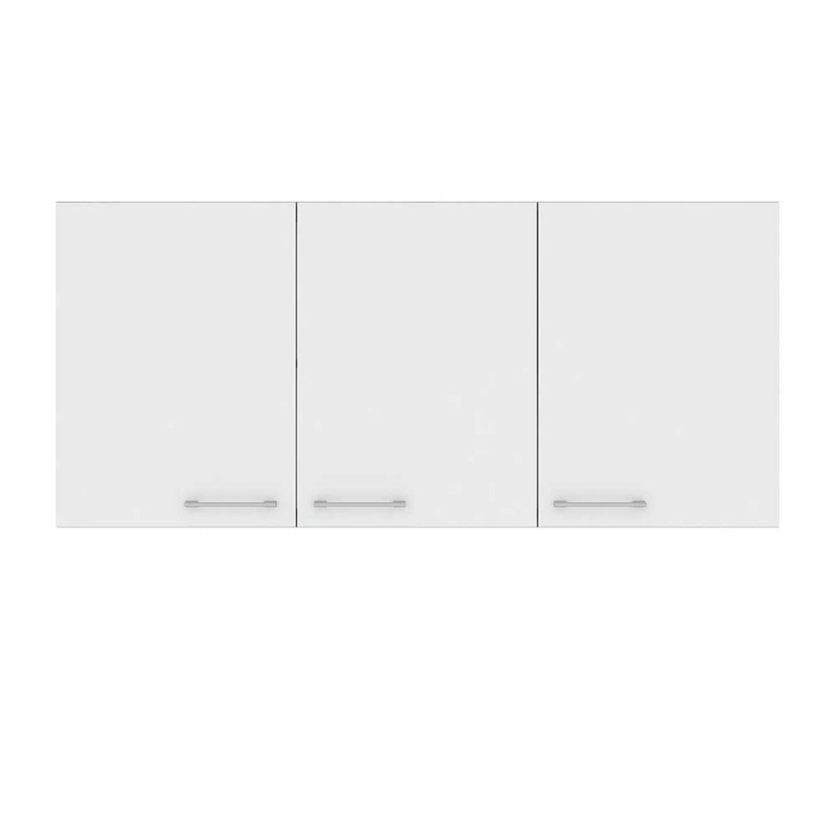 Mueble de Cocina Aereo Vekkahome Opie 3 Puertas Blanco
