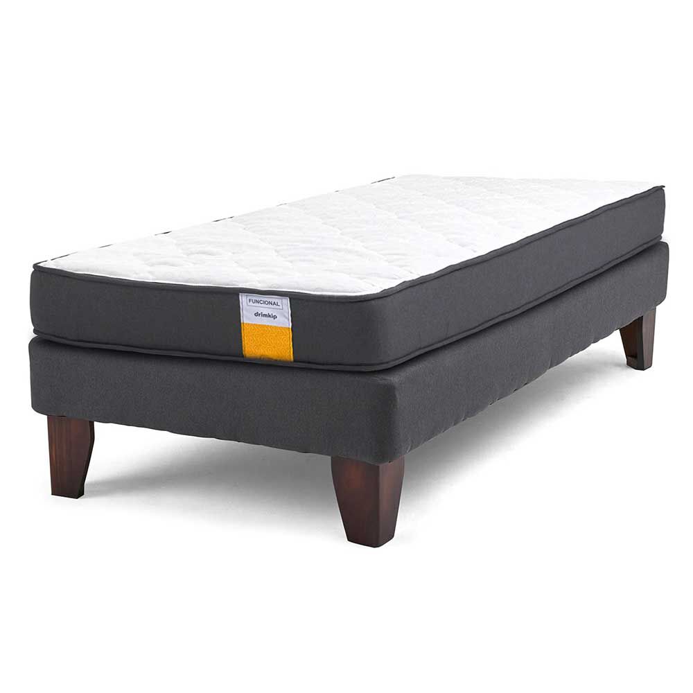 Cama Europea Drimkip 1,5 Plazas Funcional