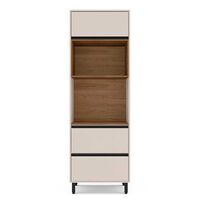 Despensa de Cocina Premier Vekkahome 2 Puertas 1 Cajón Beige