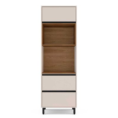 Imagen 1 del producto Despensa de Cocina Premier Vekkahome 2 Puertas 1 Cajón Beige