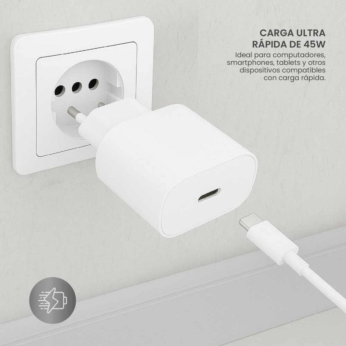Cargador Levo 45W USB-C