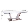 Juego Comedor Milan 8 Sillas Vidrio