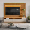 Home TV Di Poretti Design Ouro TV Hasta 75" Caf&eacute; Claro
