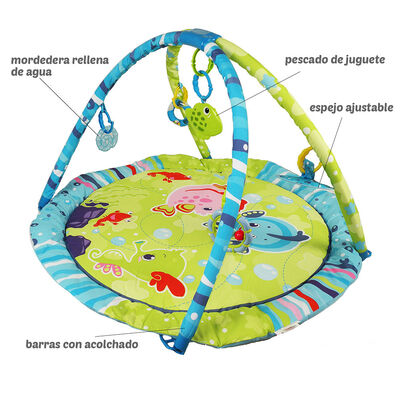 Imagen 2 del producto Gimnasio Estimulacion Bebe 3 Play Celeste Bebesit