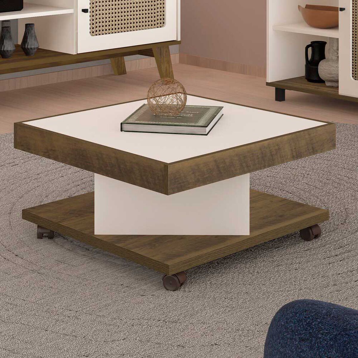 Mesa Centro Exit Saara Pino y Beige