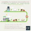 Cama Europea CIC 2 Plazas Ortopedic Advance + Respaldo Mil&aacute;n