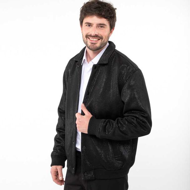 Vestón Brillante Slim Regular Hombre Zibel