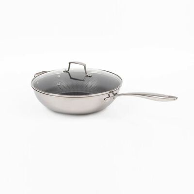 Wok Simple Cook Tokio 30cm Negro