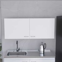 Mueble de Cocina Superior TuHome Napoles 2 Puertas Blanco