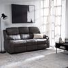 Sofá Reclinable Manual VYS SPA Isabel 3 Cuerpos Gris
