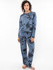 Pijama Flores Mujer Portman Club