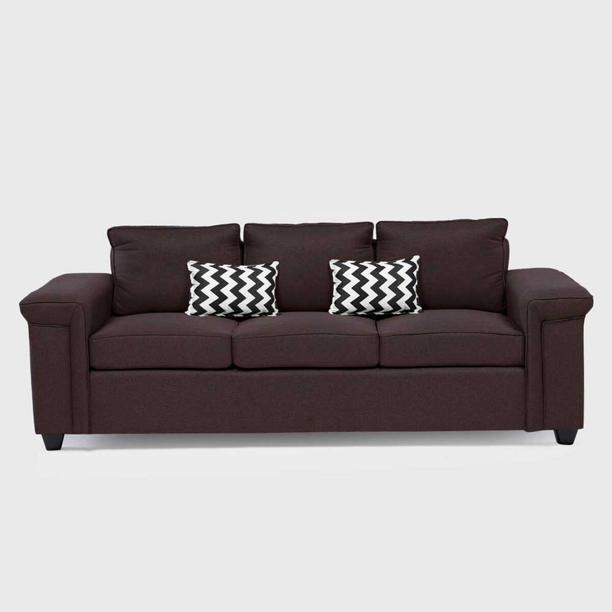 Sof&aacute; Mons Sicilia 3 Cuerpos Chocolate