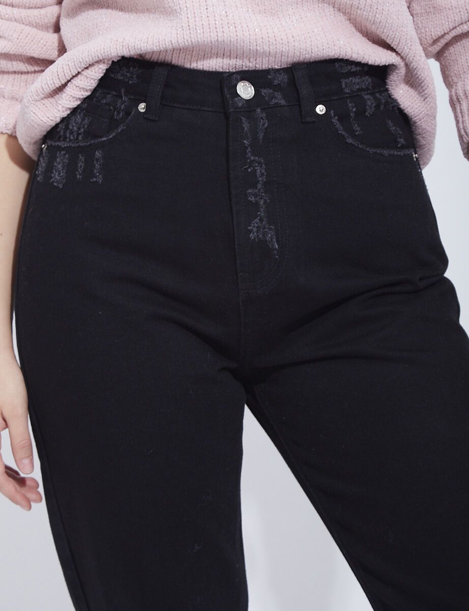 Jeans Recto Mujer Icono