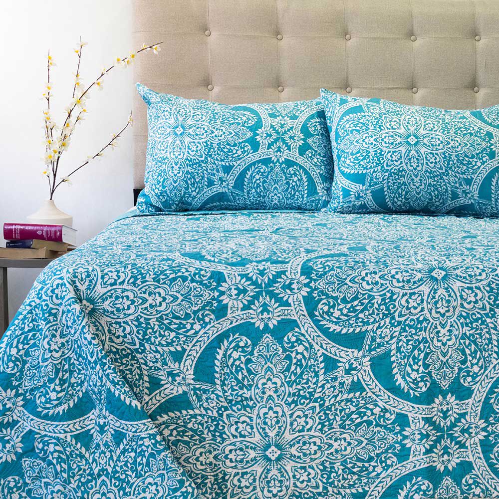 Quilt Doral King Hotpress Origins D2 Estampado