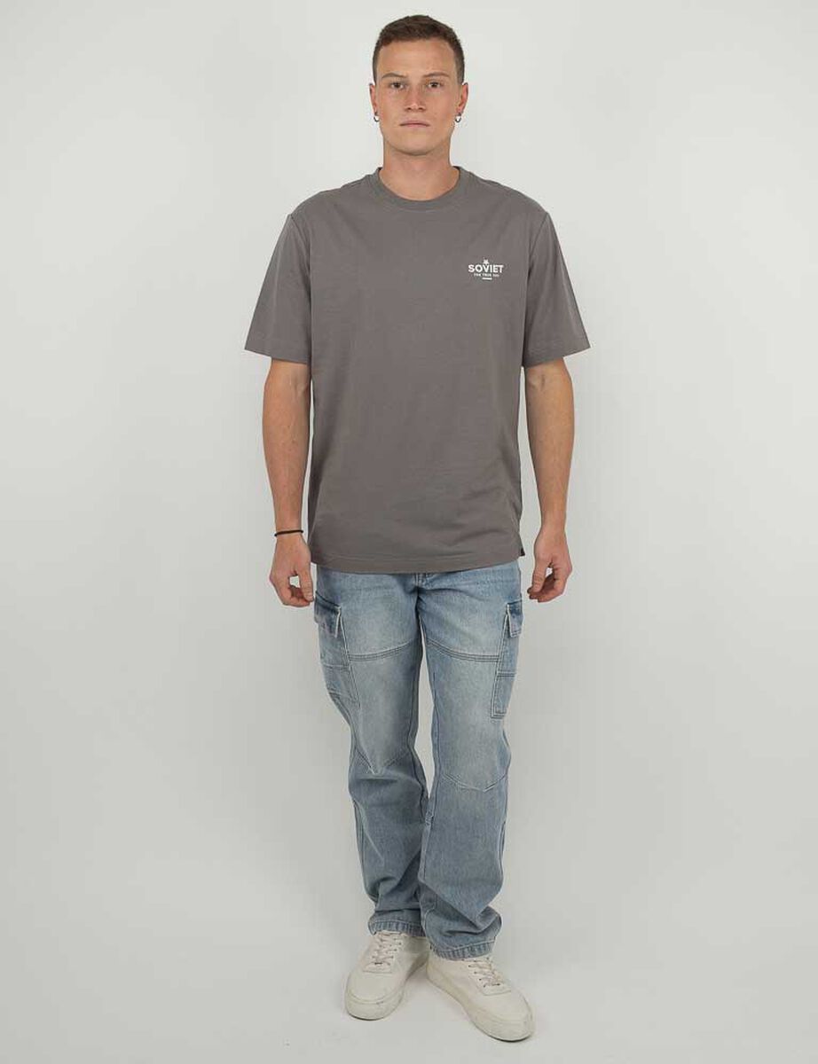 Polera Manga Corta Hombre Soviet