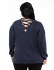 Sweater Cuello V Mujer Extralindas