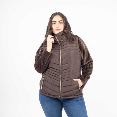 Parka Sin Mangas Mujer Extralindas