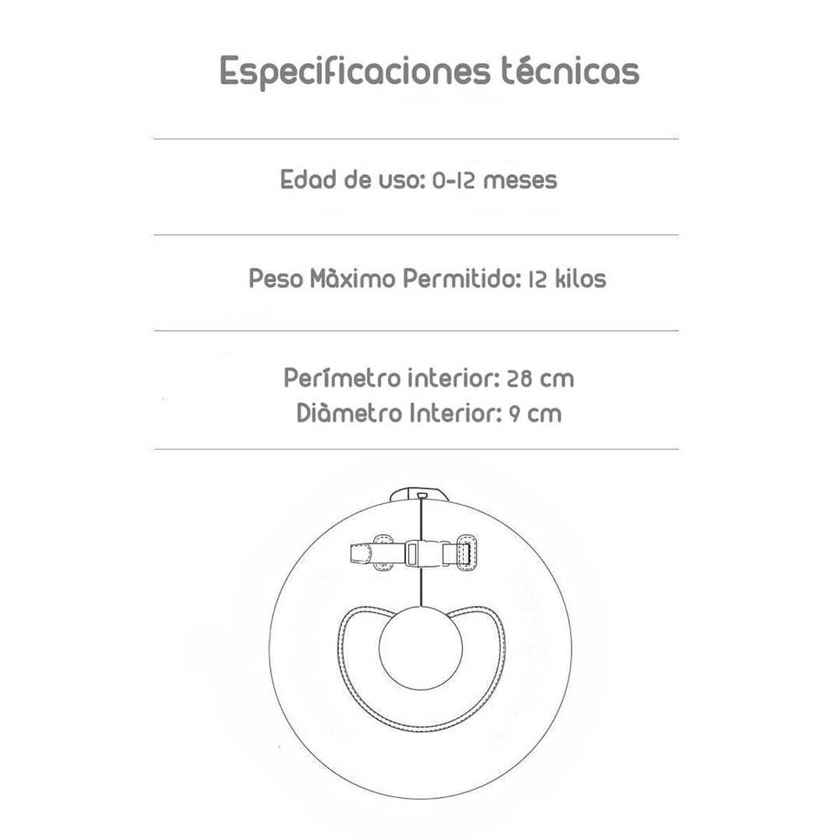 Gimnasio Bebé 3 en 1 con Pelotitas Lubabycas