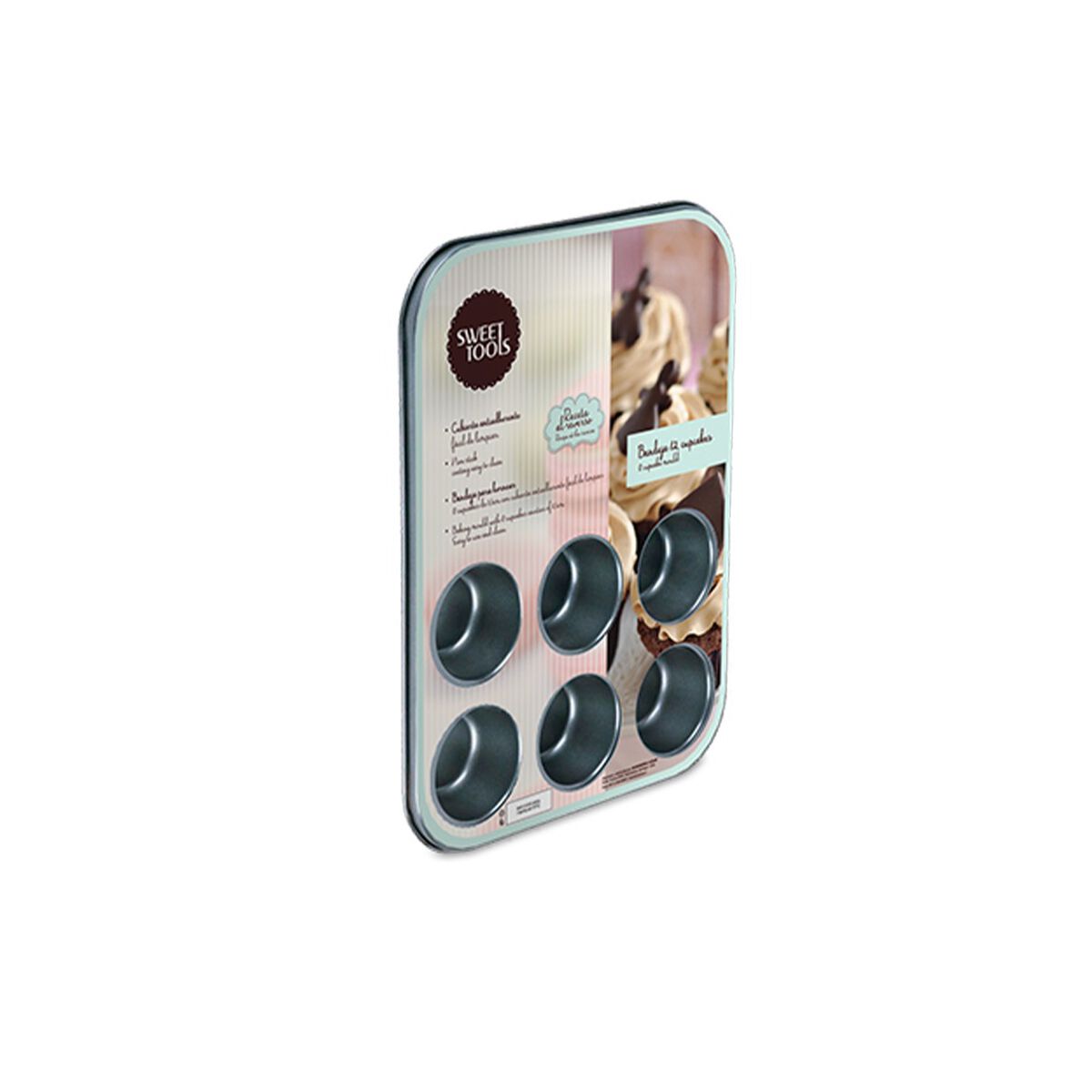 Bandeja para Horno Sweet Cook 12 Cupcakes