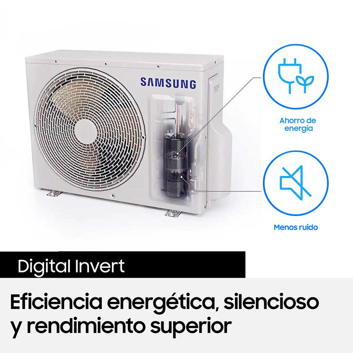 Aire Acondicionado Samsung AR40F24C0AM/ZS 24000 Btu