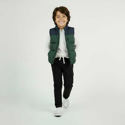 Pantal&oacute;n Cintura Ajustable de Algod&oacute;n Ni&ntilde;o Chess